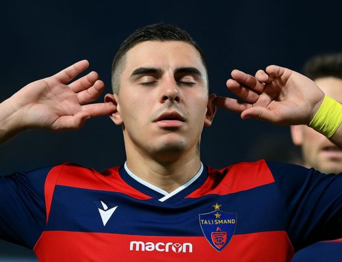 Talismano avanti a colpi di corto muso